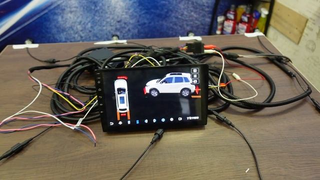 Обзор Парктроника и Адаптера с Отображением на Магнитолу. смотреть онлайн