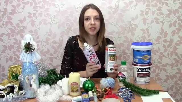 Материалы для курса "Новогодний декупаж от А до Я" смотреть онлайн