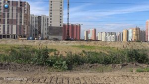 Некрасовка.  Строительство кварталов 13 -16