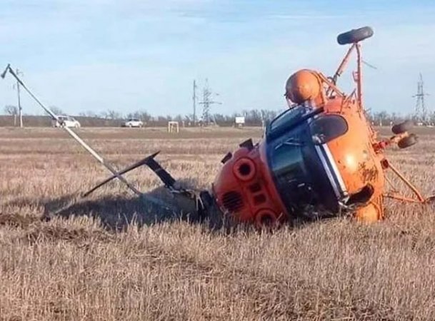 Вертолет Ми-2 совершил аварийную посадку на Ставрополье