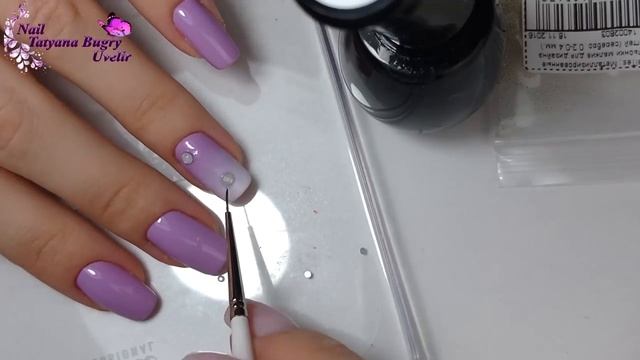 Дизайн со стразами. Как закрепить маленькие бульонки? Как закрепить стразы? смотреть онлайн