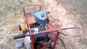 Мотоплуг (мотолебедка) Тула Т-200 9 л.с.