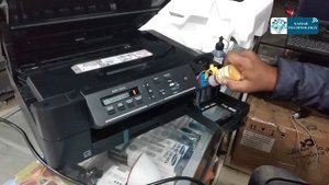 Brother DCP-T310 Multi-Function Ink Tank Colour Printer Unboxing and Photo & Normal Paper Print.