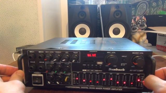 Усилители Китай Sunbusk 326BT 12 В/220 В смотреть онлайн