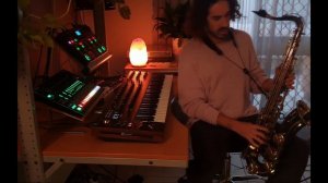 Space Bear's Hunny - novation summit, TR-8, Boss 505 mkii