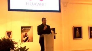 Huawei launch of P10 smartphone at Barcelona's Metronom Gallery