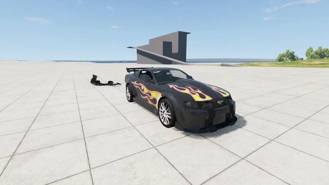 Ford Mustang-BeamNG Drive(#400) смотреть онлайн