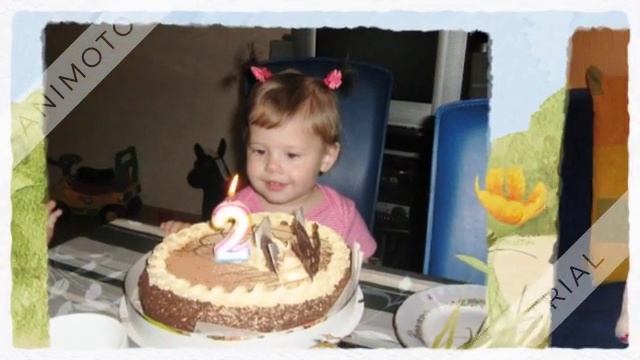 Слайдшоу Доченька от рождения и до 6 лет смотреть онлайн