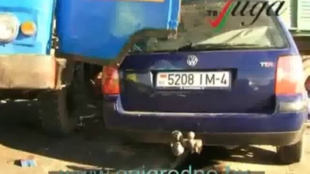 VW под полуприцепом Лида ТВ смотреть онлайн