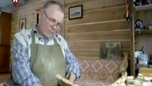 Вырезание щепной птицы