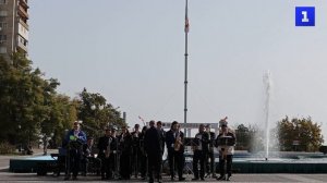 В Мелитополе открыли 20-метровый обелиск «Город воинской славы»