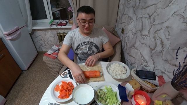 РОЛЛ ФИЛАДЕЛЬФИЯ//РЕЦЕПТ РОЛЛОВ В ДОМАШНИХ УСЛОВИЯХ