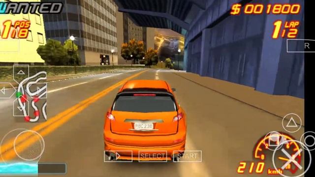 Asphalt 2 Urban GT (Mercedes-Benz CLS Coupe, Infiniti FX45, Saleen S7 Twin Turbo) смотреть онлайн