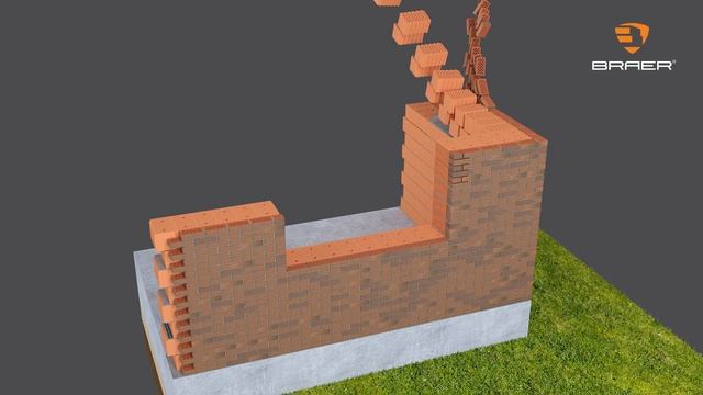 Инструкция по возведению стен из керамического блока и облицовочного кирпича BRAER.