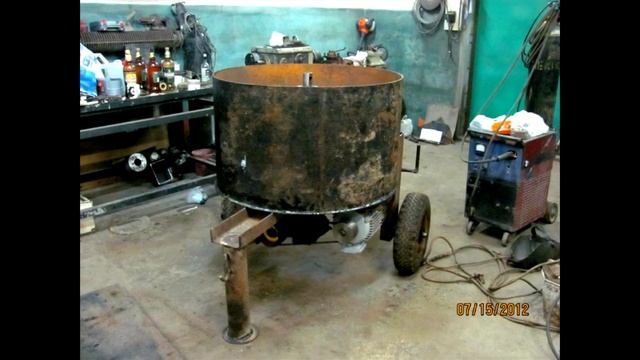 Изготовление бетоносмесителя.Как все начиналось. смотреть онлайн