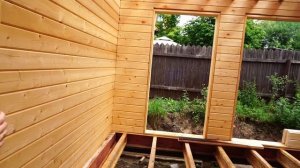 Как Терем строит дом Маршал 3. Готов первый этаж.