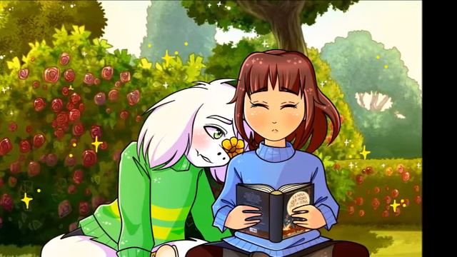 Undertale AMV - Evermore (Frisk x Asriel) смотреть онлайн