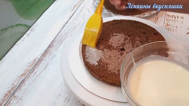 Шоколадный ТОРТ? с КРЕМОМ ЧИЗ и ягодами???Очень нежный тает во рту/Как собрать торт/Рецепт торта?