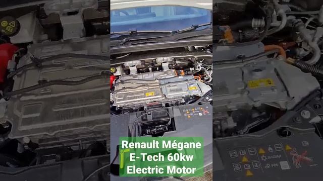 See the Electric Motor in a Renault Megane E-Tech ?