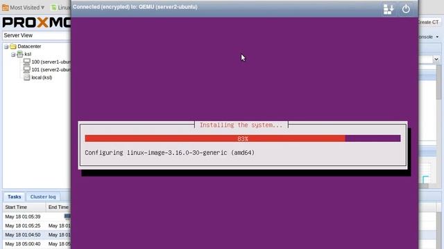 Tutorial Instalasi Ubuntu Server Pada Promox Virtual Server смотреть онлайн