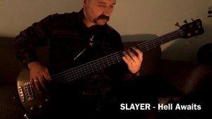 Slayer - Hell Awaits Bass Cover #slayer