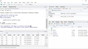 [Statistics with R] 5 - Shapiro-Wilk Test for Normality