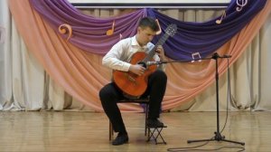 МБУ ДО ДШИ п Балезино Егор Аникеев Грустная Боса До В Мальганов.mp4