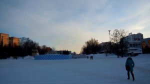 Ижик на Центральной площади Ижевска