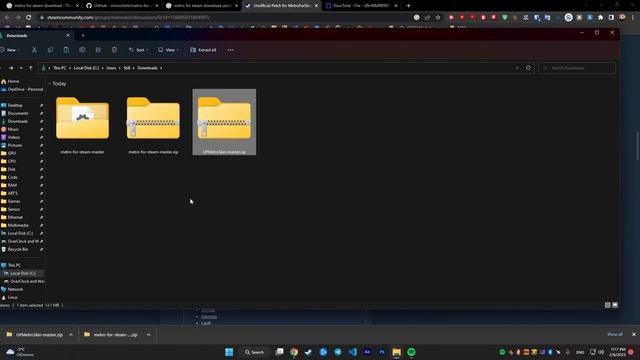 Как установить metro for steam и исправить панель сверху, если она пропала(Unofficial Patch) смотреть онлайн
