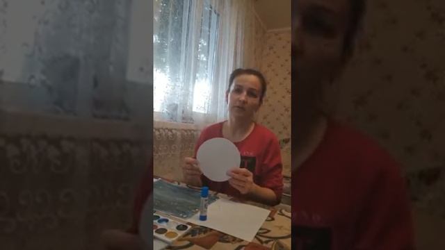 Рисование планета Земля нетрадиционным способом: солью и набрызг.