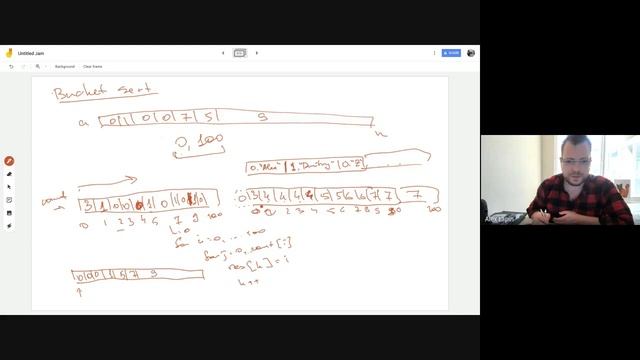 Merge sort, Bucket sort, Radix sort