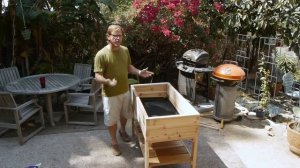 Building a Mini Farm Box Table Garden