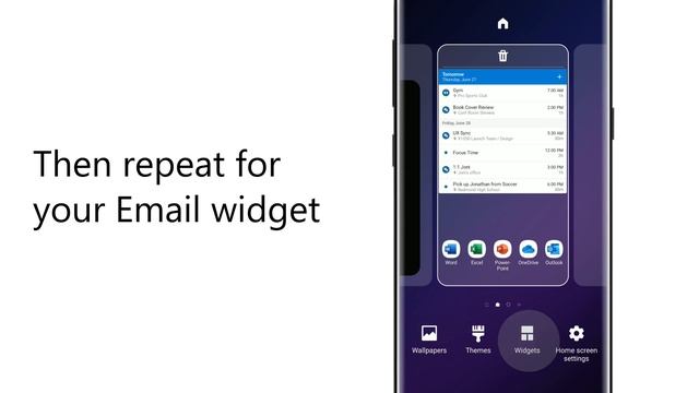 Maximize your Android home screen with widgets and an Outlook preview - Outlook for Android смотреть онлайн