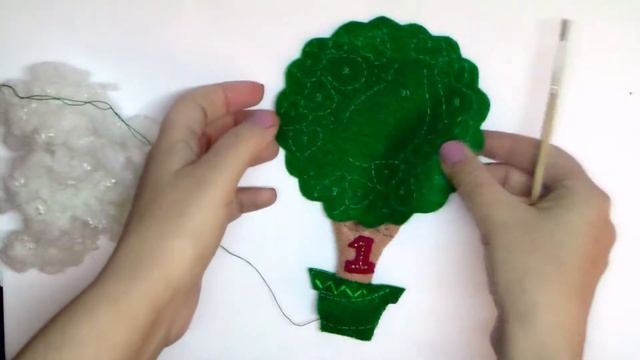 Пошаговый пошив игрушки из фетра по набору Bucilla  / Для новичков