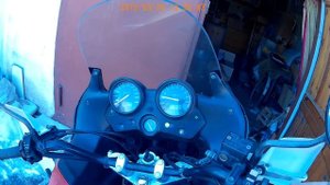 Хонда Варадеро, завел после зимы и поменял масло