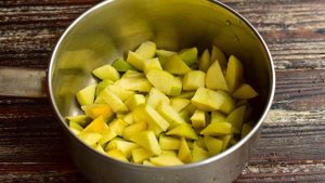 Варенье из яблок и калины