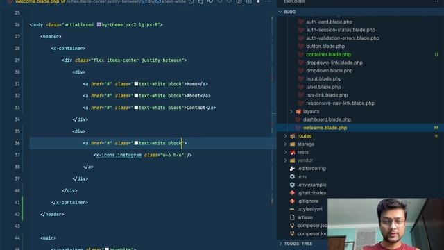 Laravel 9 - Blog Website - Frontend Design 1 - Episode 3 смотреть онлайн