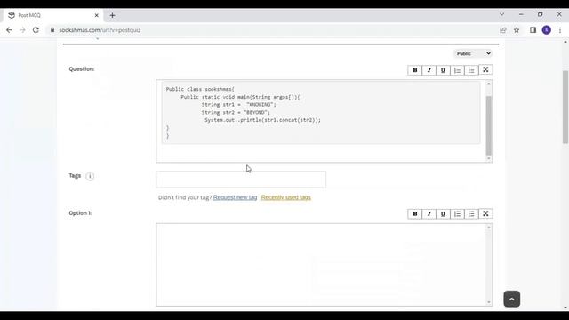 A simple java MCQ | SBK MCQ post of a day by Shrigowri смотреть онлайн