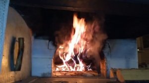 РУССКАЯ ПЕЧЬ |Топка печи | Смотрю на горящий огонь