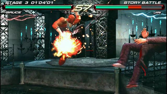 Tekken 6 | Bruce Irvin | Story Battle | 8K [60FPS] PSP[PPSSPP смотреть онлайн