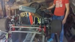 КАРТИНГ с двигателем от кроссовой CZ 125 ка