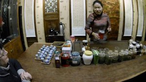 Пекин.Чайная церемония.