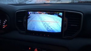 Штатная автомагнитола на Kia Sportage new 2016. Головное устройство на Киа Спортейдж 2016