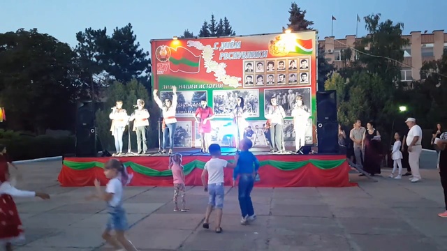 День Республики! 27 лет Приднестровью! г Григориополь Концерт на площади Выступление №4 ДНЕСТРЯНОЧКИ