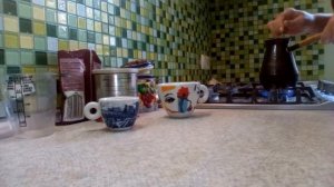 Черный заварной кофе с добавлением какао в домашних условиях!!!
