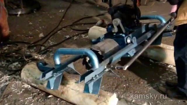 Мобильный чашкорезный станок "Точка 250". 2010 год. смотреть онлайн