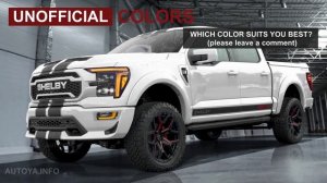 New 2025 Ford F-150 Shelby - Raptor Replacement with 825 Horsepower for Sale from 2024