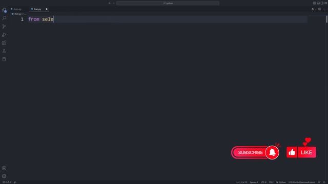 Create GUI App Using Python Selenium and Tkinter