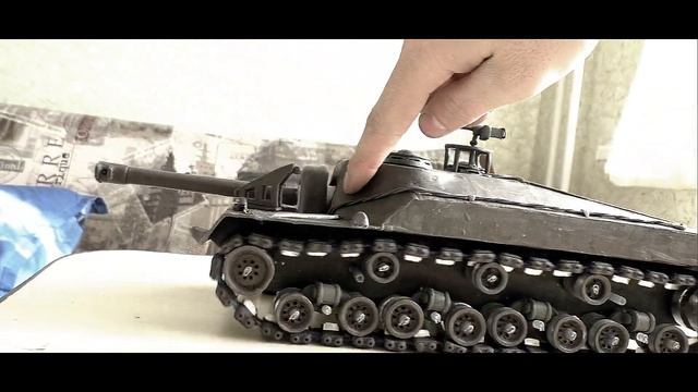 танк T95 из пластилина с рабочей ходовой смотреть онлайн