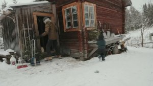 This Family has been Living in a Cabin in the Swedish Woods for 10 years | Day in Life
